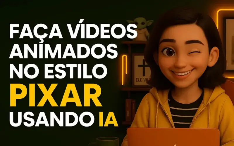 Minicurso - Crie Vídeos Animados no Estilo Pixar Usando IA