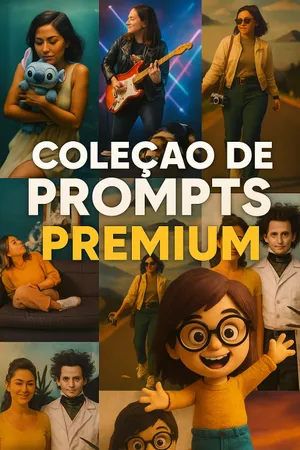 Coleção de Prompts Premium para Criação de Conteúdo com IA