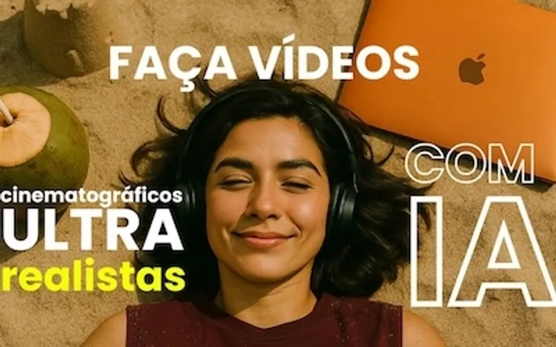 Minicurso - Crie Vídeos Cinematográficos Ultra-Realistas Usando IA